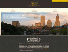 Tablet Screenshot of blissproperties.net